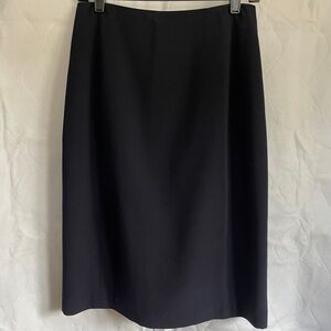 Collection B Black Midi Pencil Skirt for Work